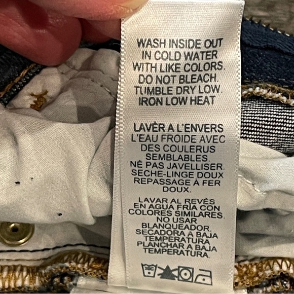 Frame Jeans Ali High Rise Cigarette Raw in Brokedown Palace Size 26 Denim NEW - Picture 15 of 16